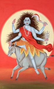 Ma Kalaratri; Künstler/Artist: unbekannt/unknown; Quelle: Dharma Vidya